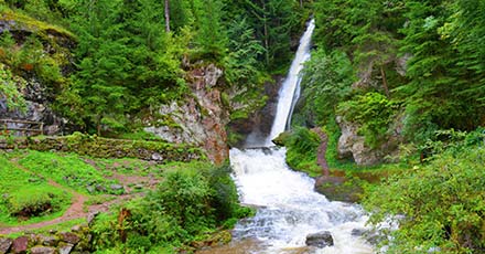 Wasserfall von Cavalese